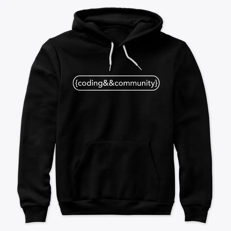 Black Pullover Hoodie